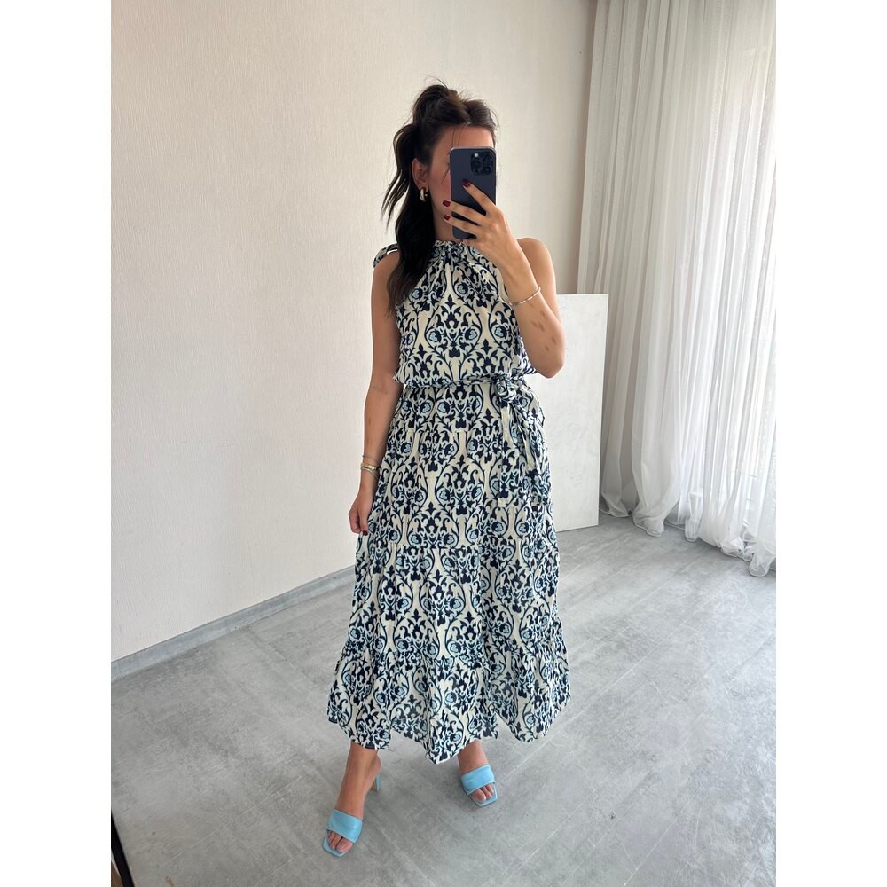 Zara Desenli Elbise