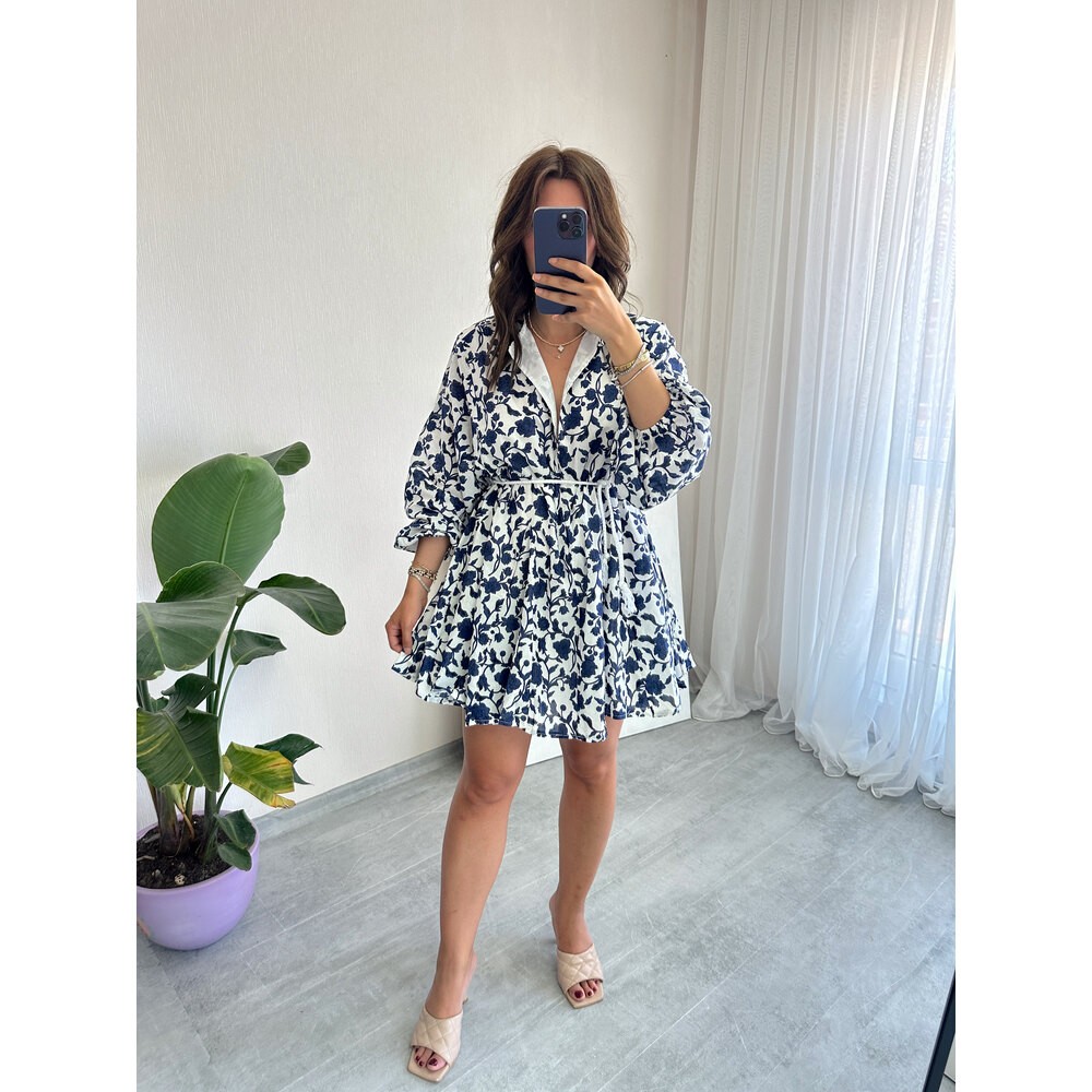 Zara Desenli Elbise