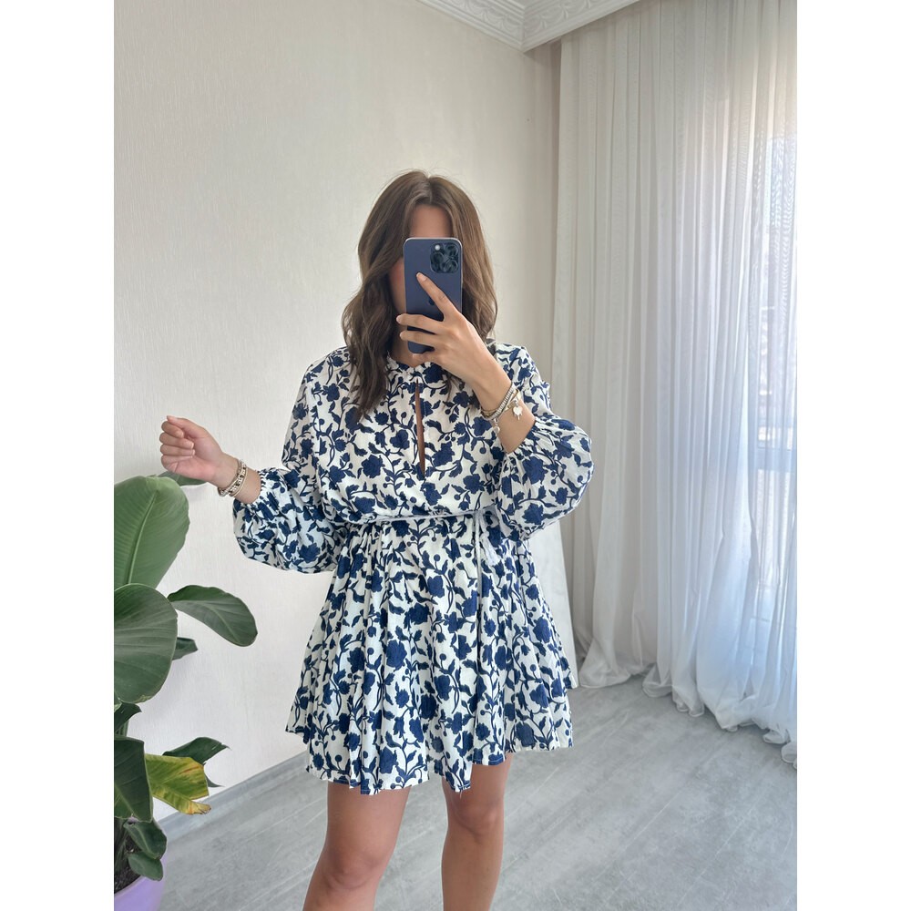 Zara Desenli Elbise