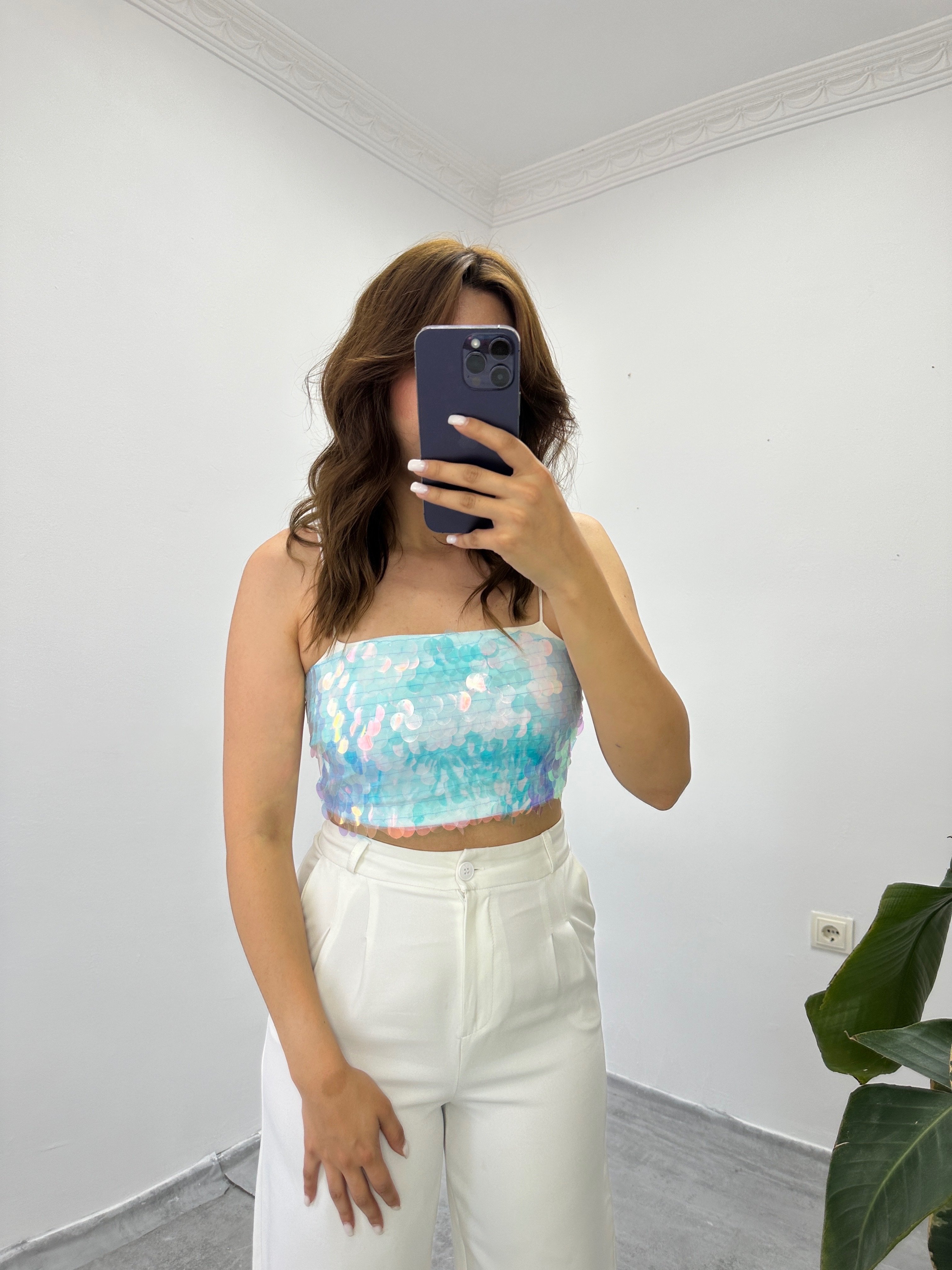Mermaid Crop Top