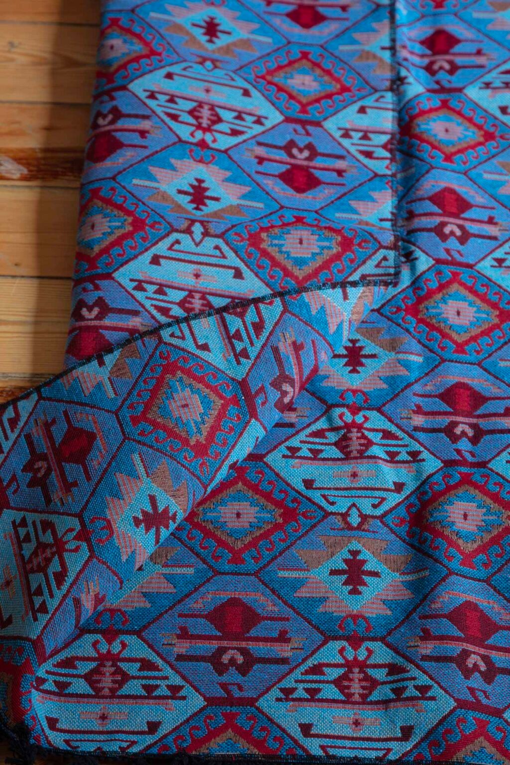 Nirmal Kilim 110*180 Mavi/Kırmızı