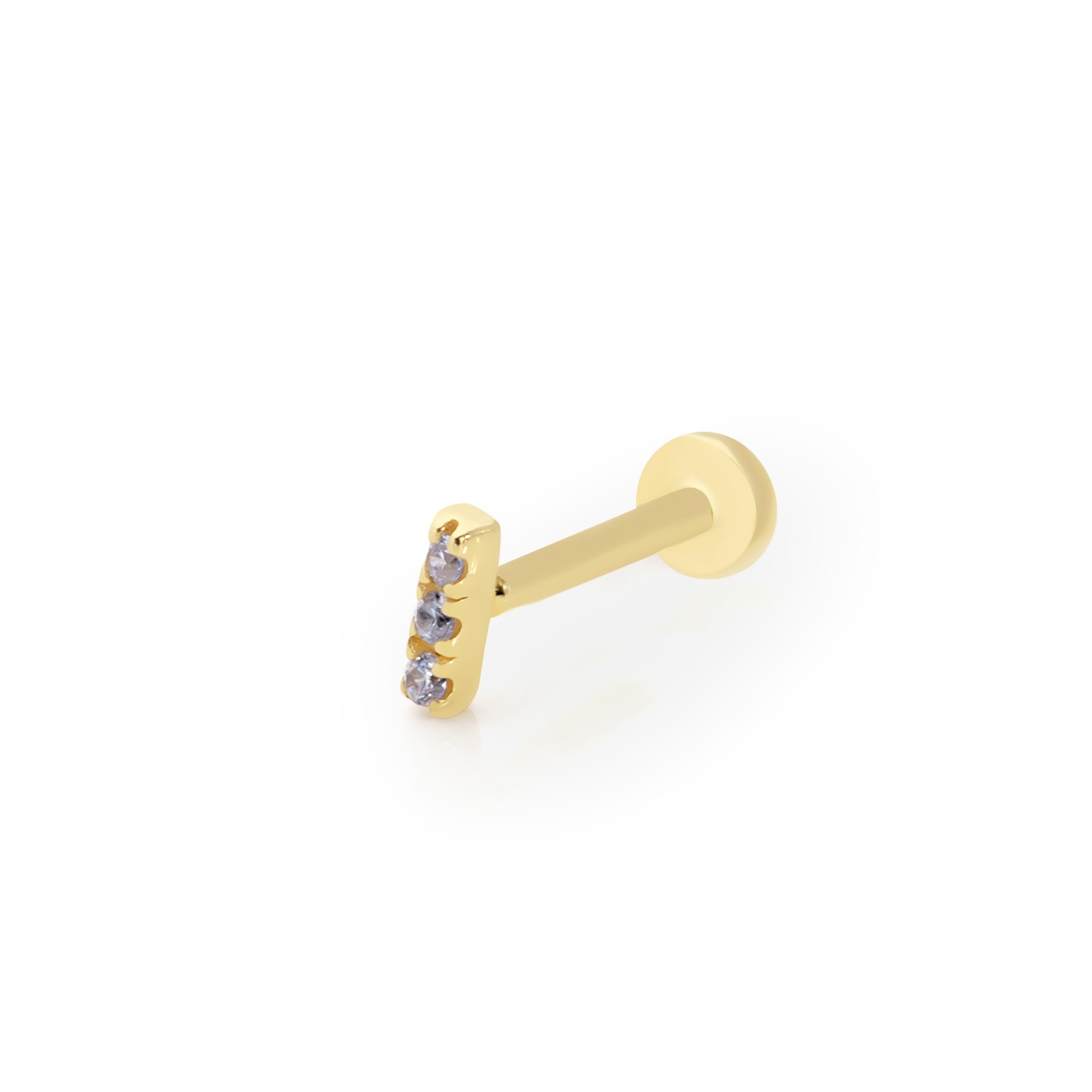 Pırlanta Mini Bar Piercing