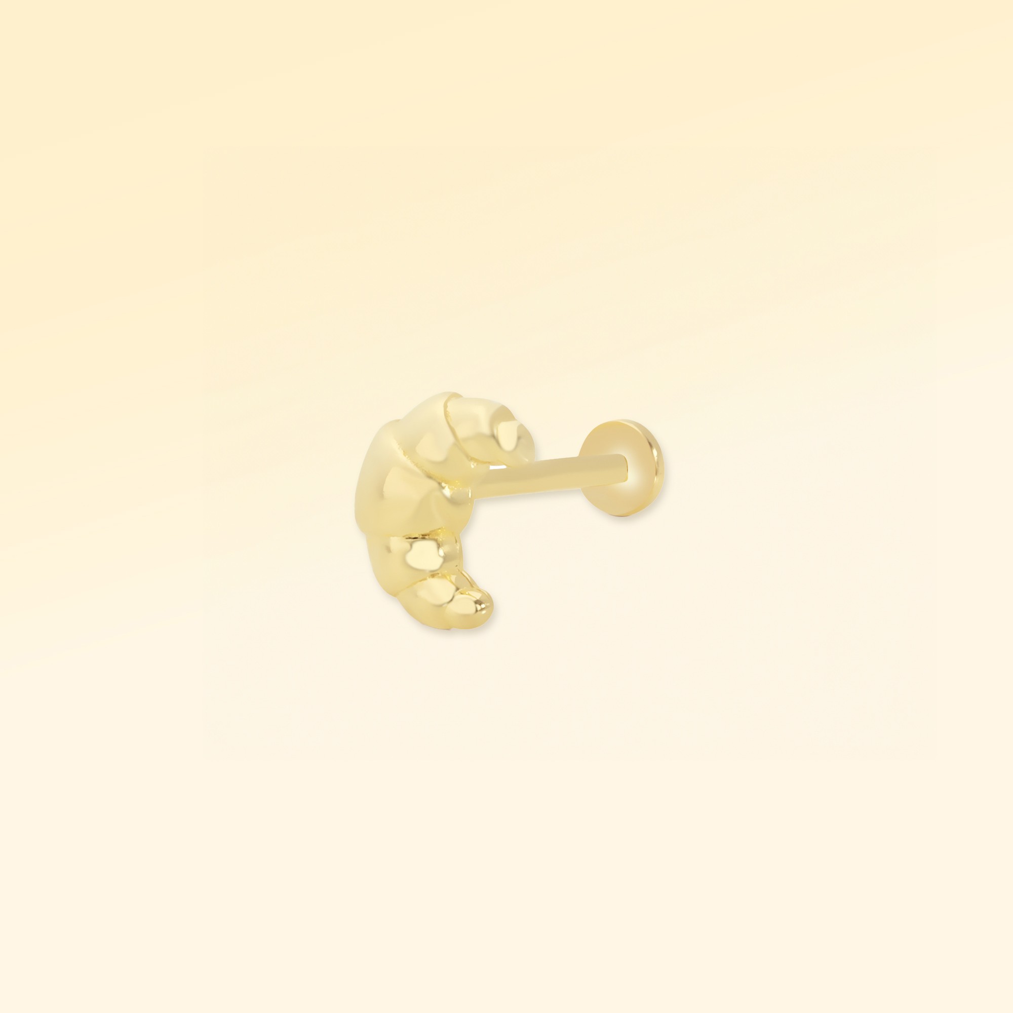 Altın Kruvasan Piercing