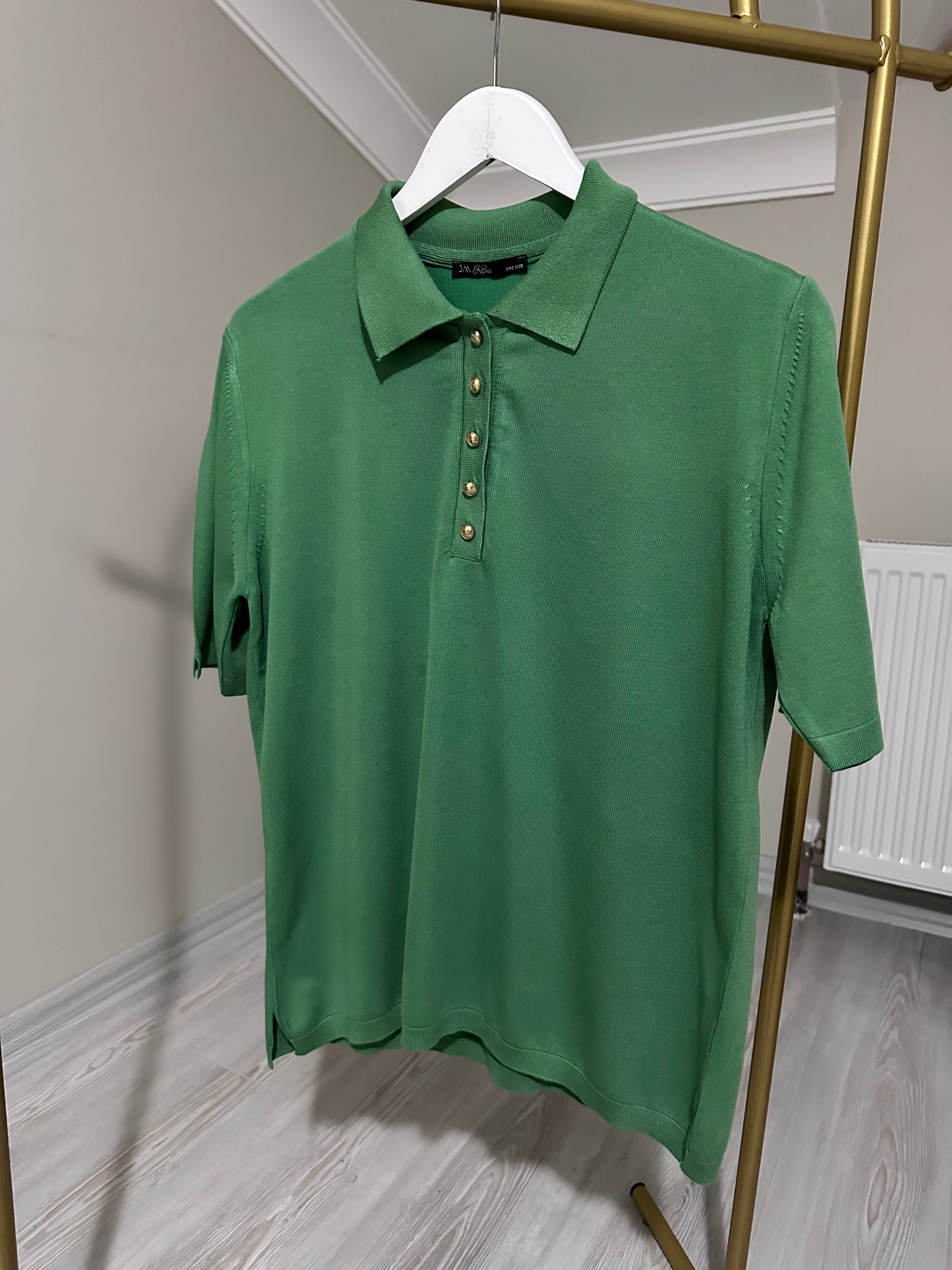 kısa kollu triko kazak