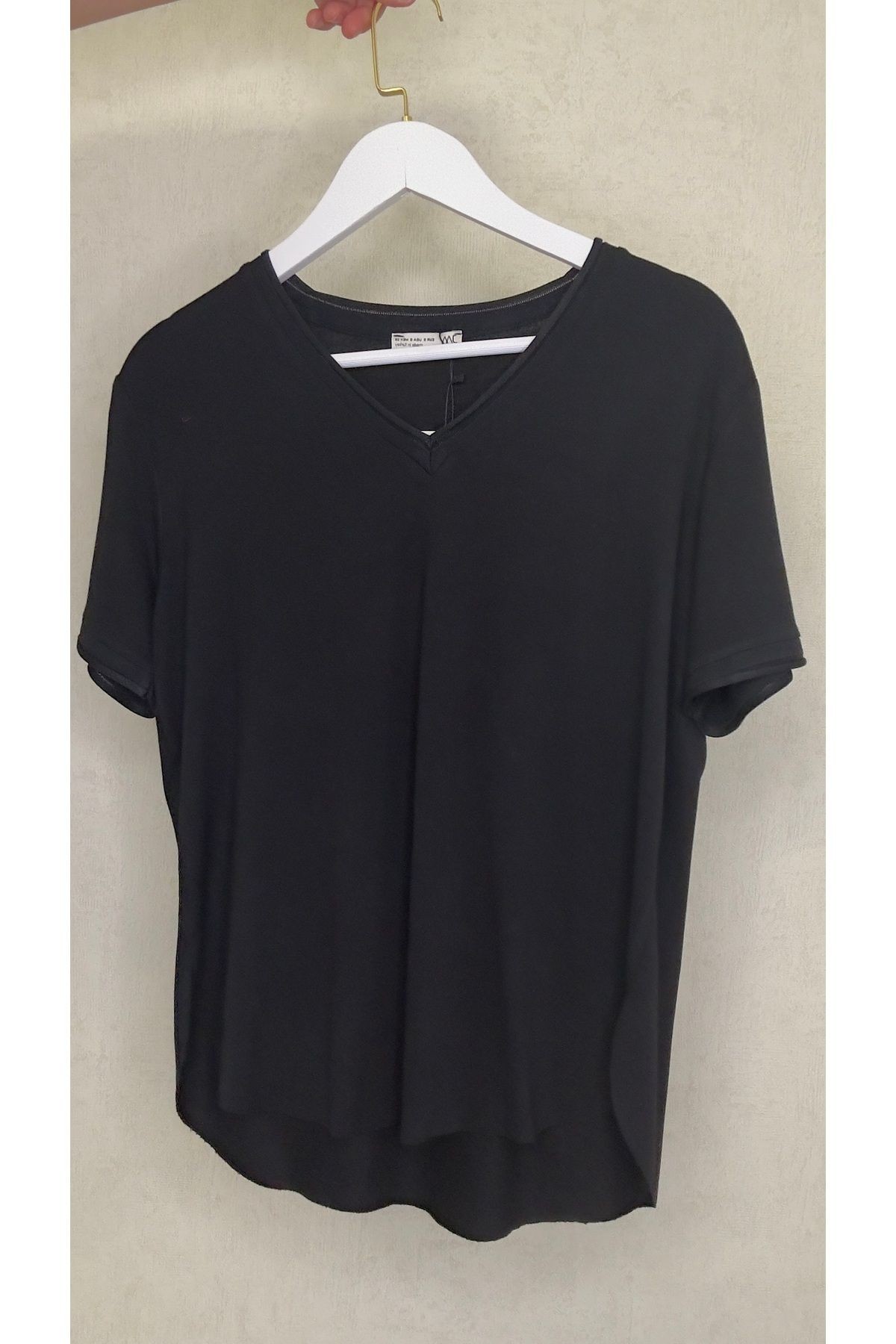 V yaka penye tshirt