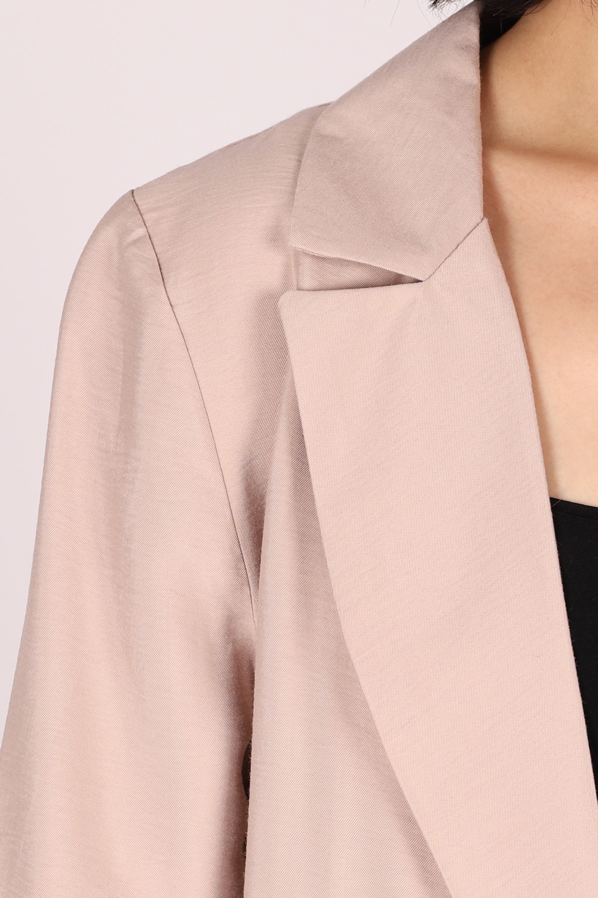 Kadın Vizon Cepli Oversize Ceket ARM-26K001005