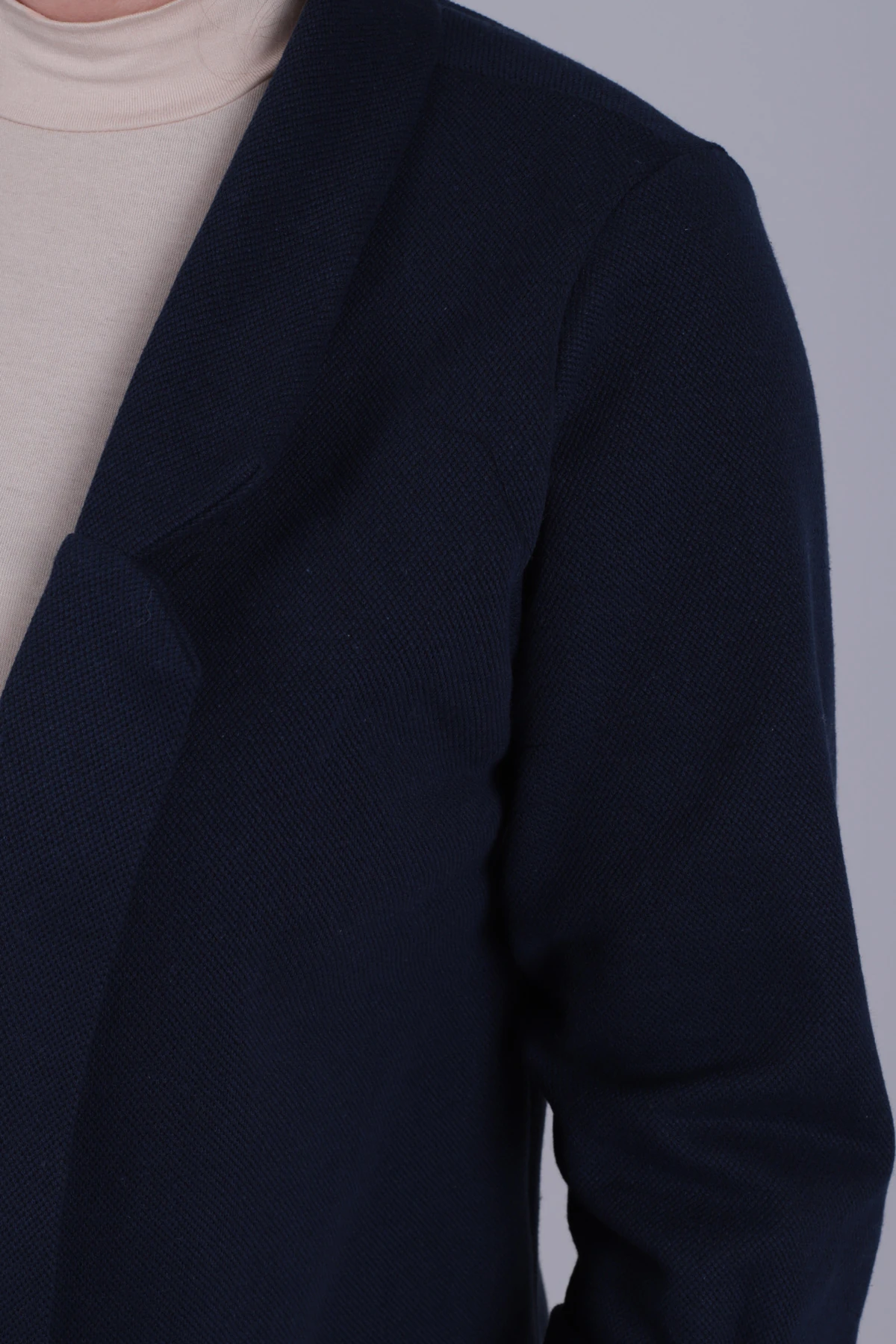 Kadın Lacivert Duble Kol Ceket ARM-26K001054