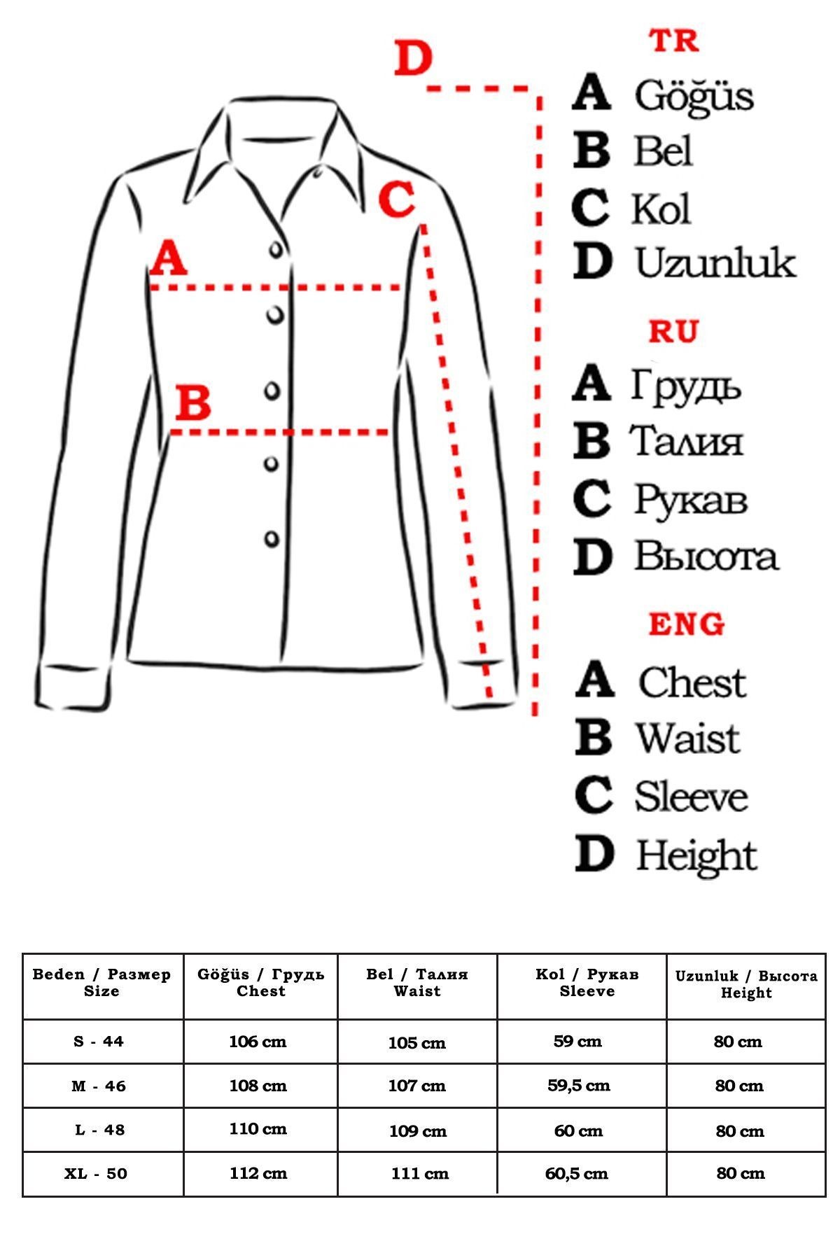Kadın Yeşil Oversize Uzun Basic Gömlek ARM-22Y001118