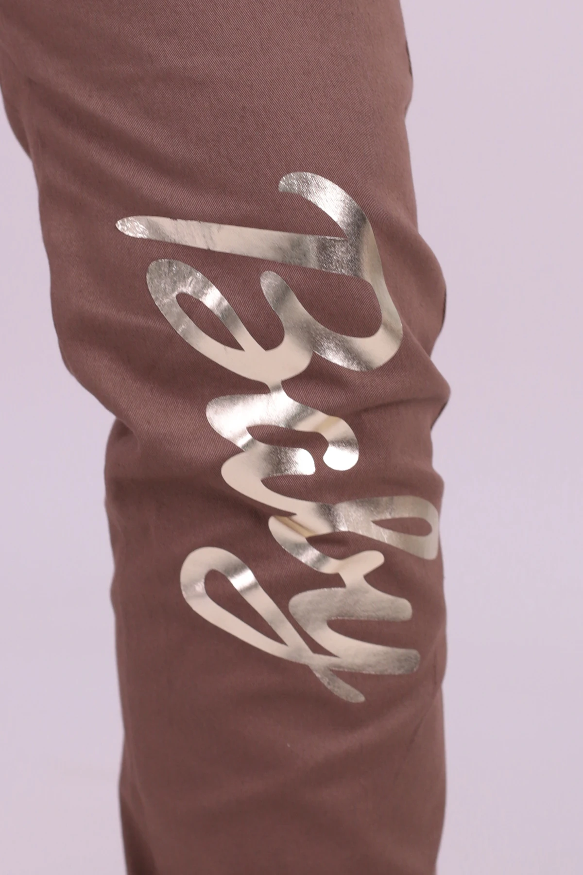 Kadın Vizon Cepleri Taş Detaylı Kargo Cep Pantolon ARM-26K136020