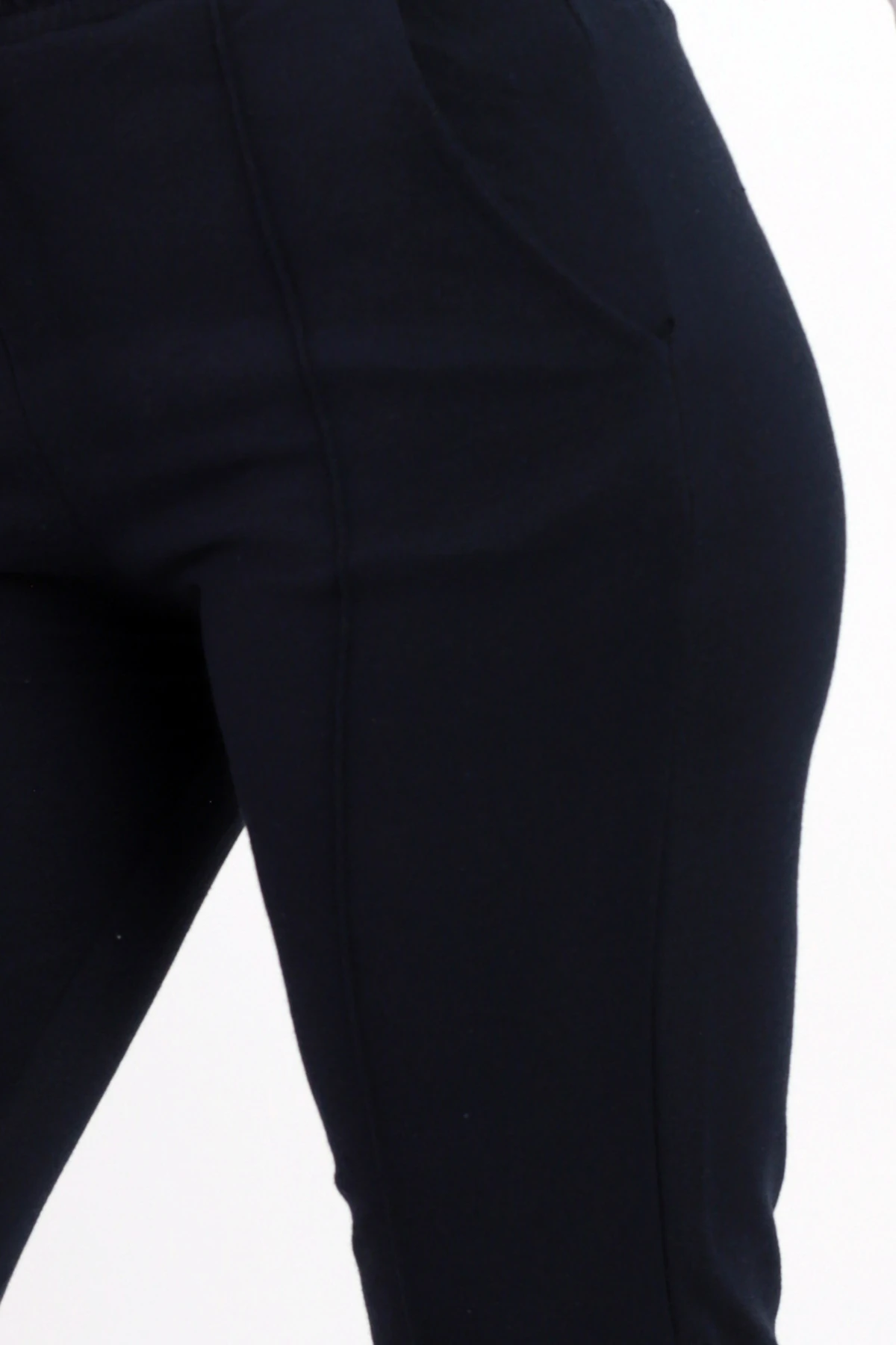 Kadın Lacivert Cepli Önü Çımalı Eşofman Altı ARM-26K135001