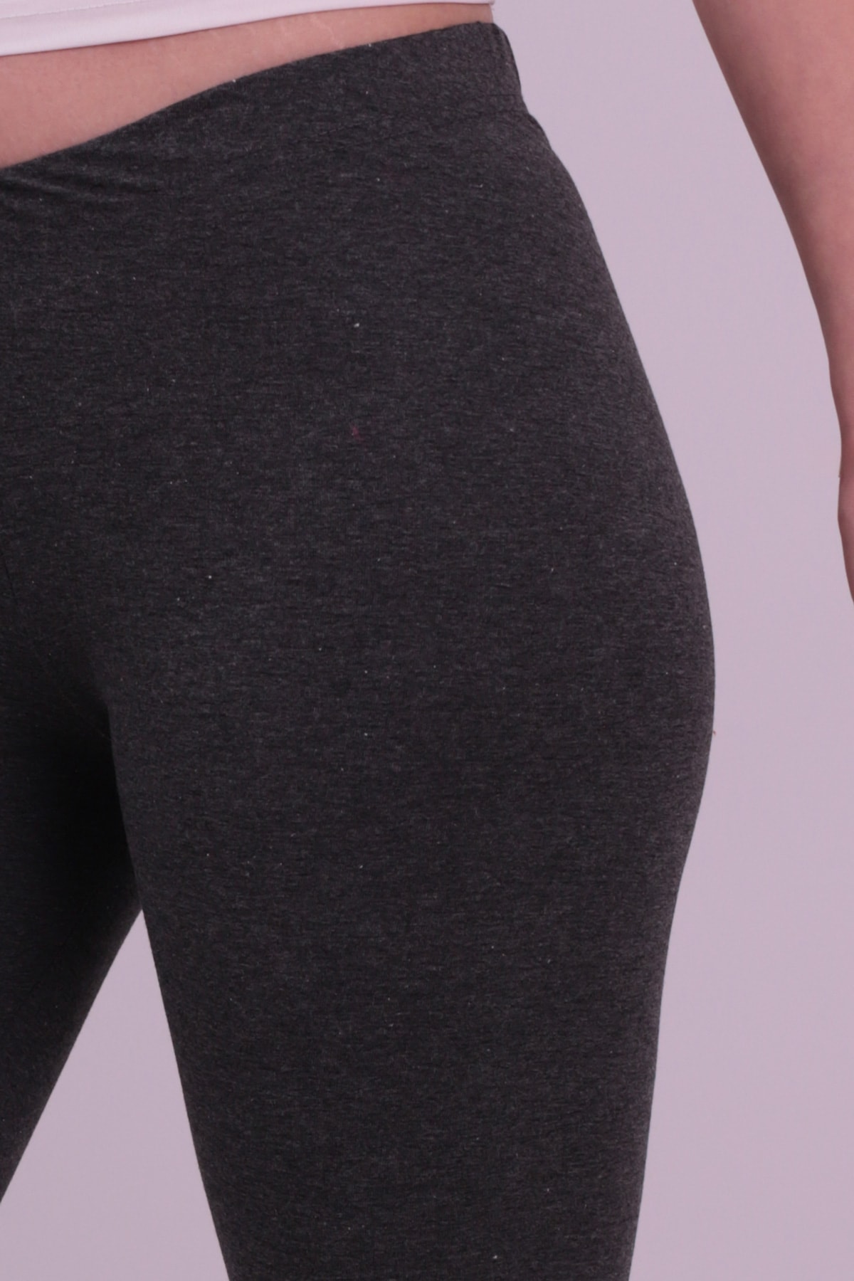 Kadın Antrasit Düz Tayt ARM-26K135009