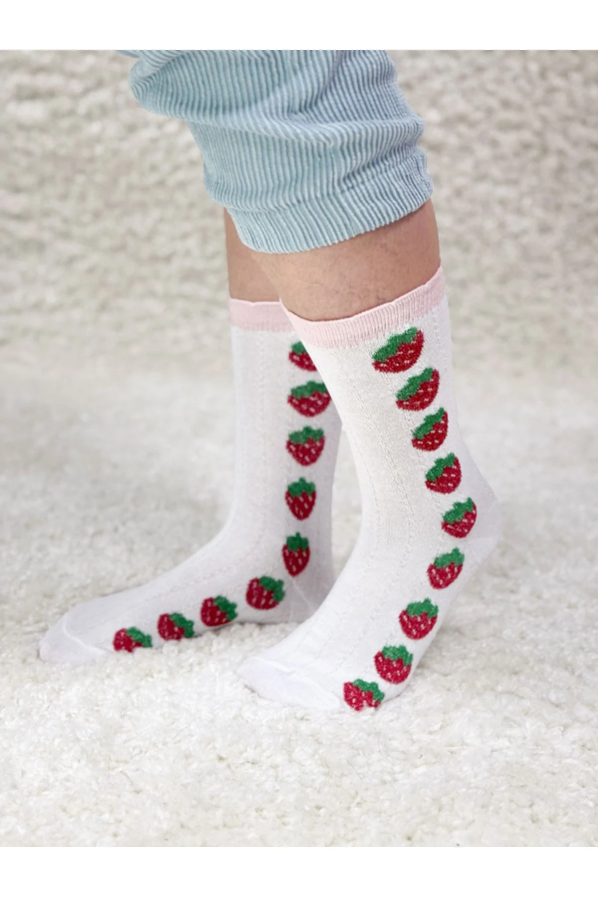 Kadın Desenli 5'Li Paket Uzun Parfümlü Çorap ARM-25K001063