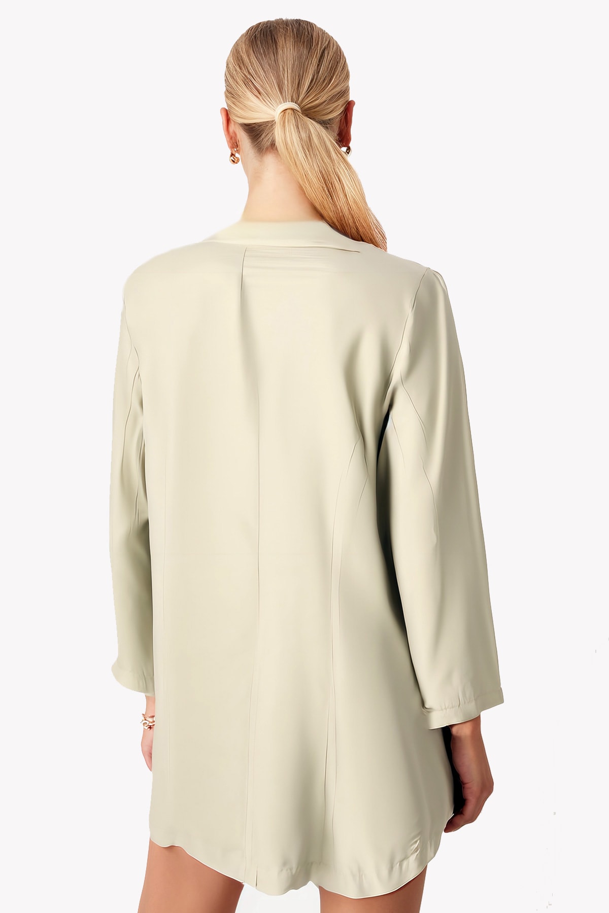 Kadın Mint Cepli Oversize Ceket ARM-26K001005