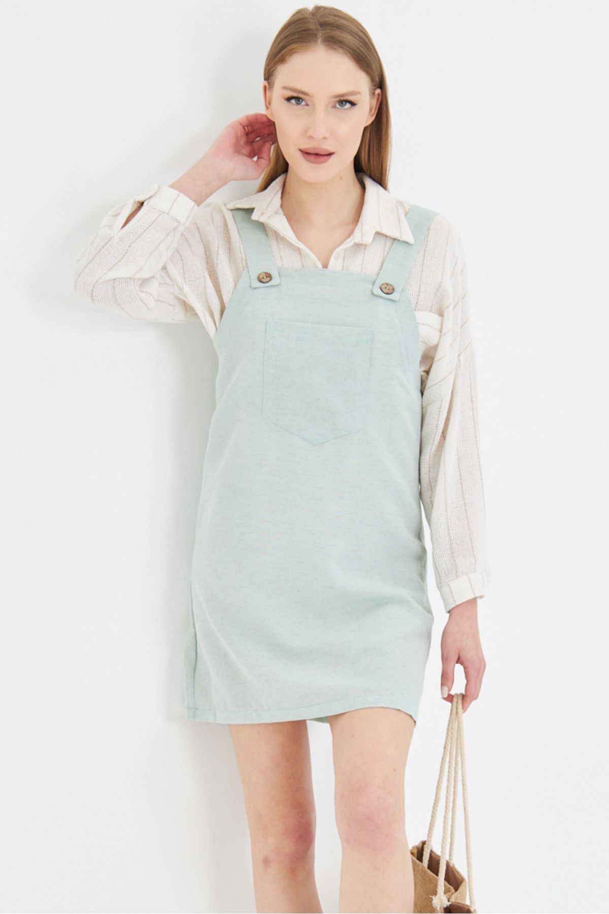 Kadın Mint Cepli Jile ARM-25Y001034