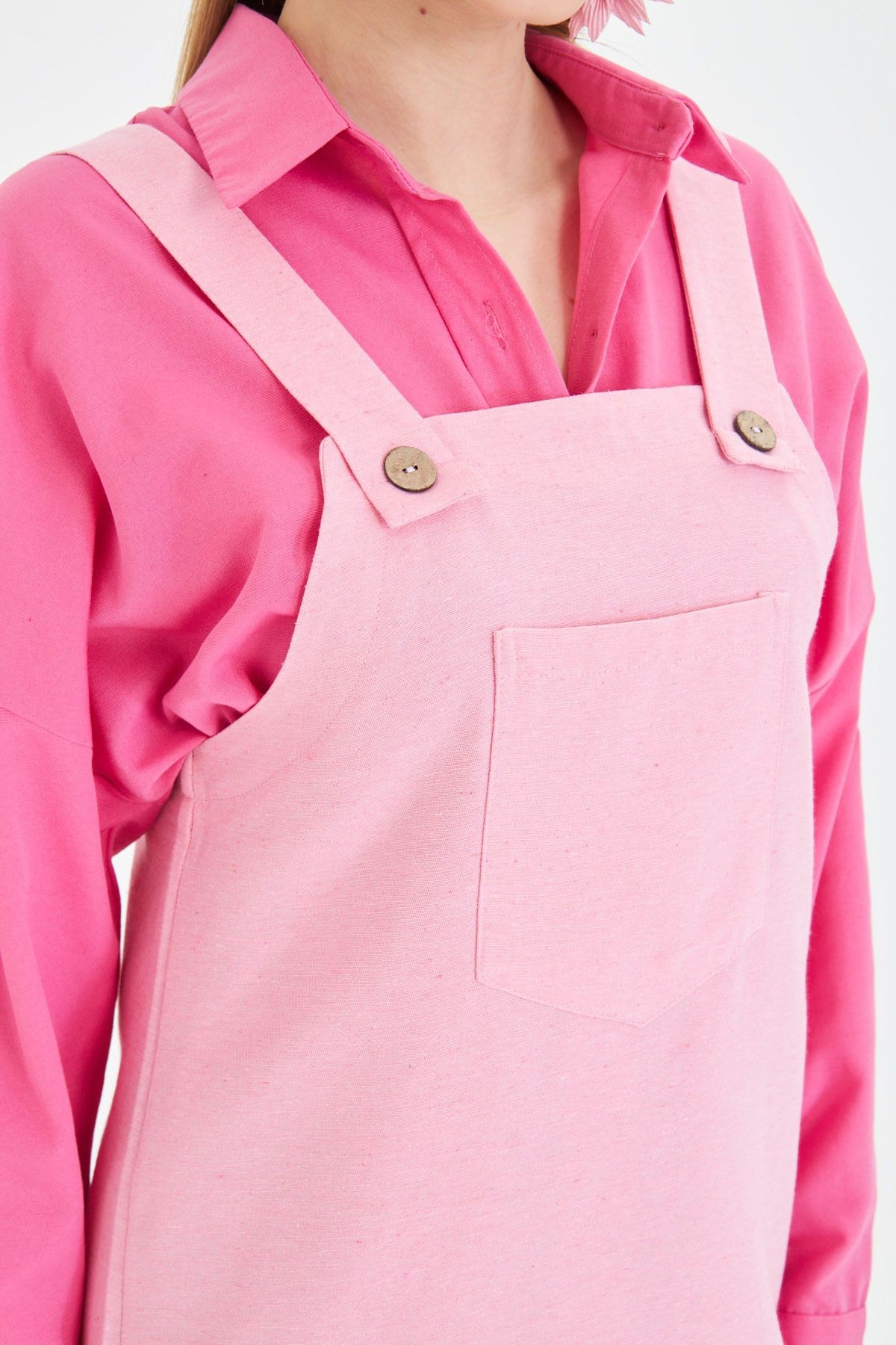 Kadın Pembe Cepli Jile ARM-25Y001034
