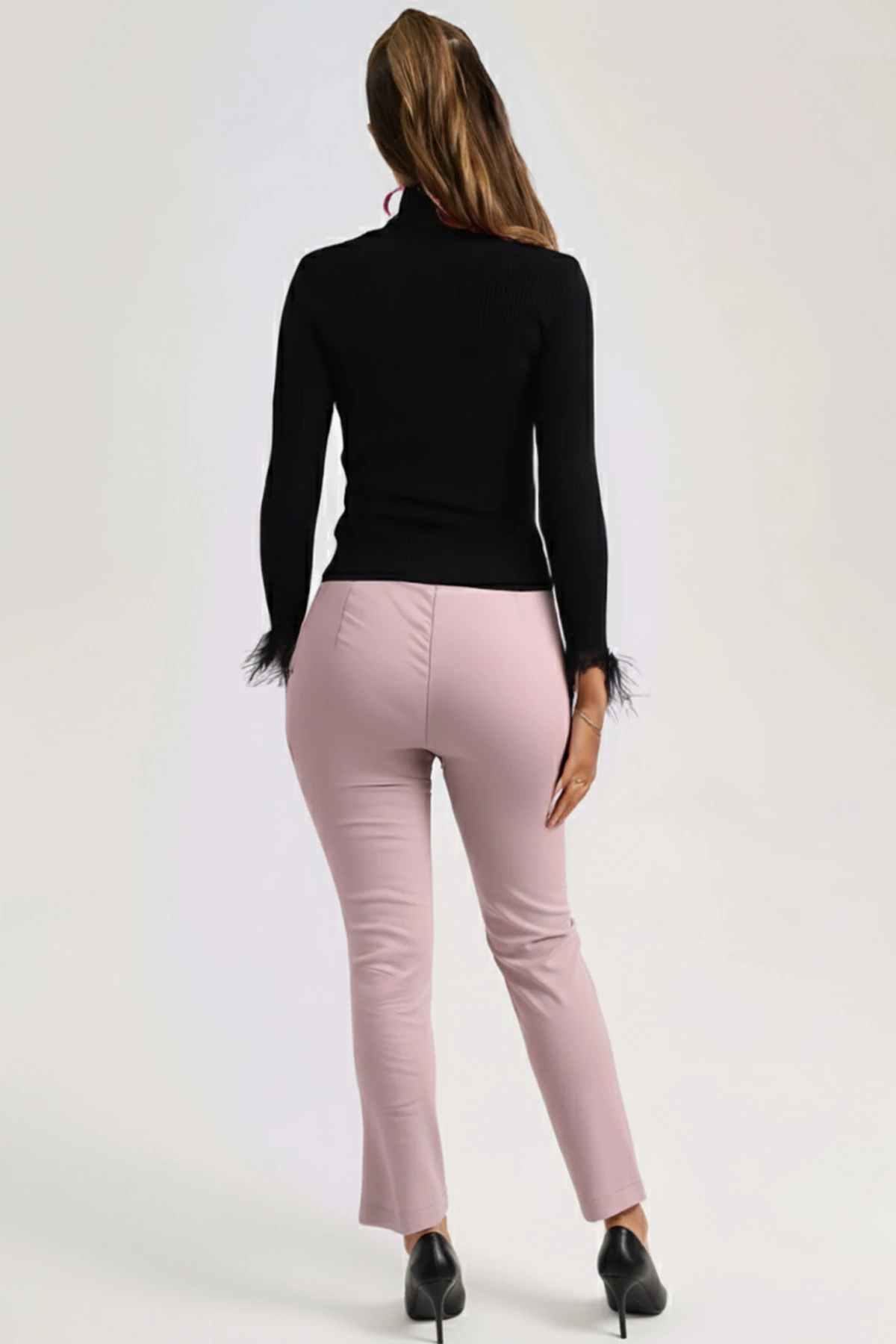 Kadın Taş Önü Sahte Cepli Pantolon ARM-26K136053