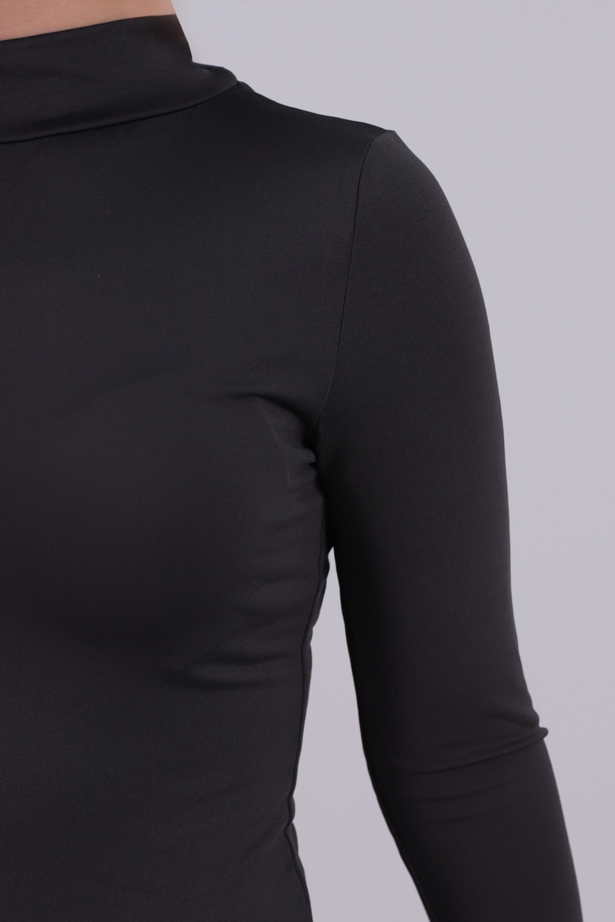 Kadın Füme Yarım Balıkçı Uzun Kol Body ARM-26K135004