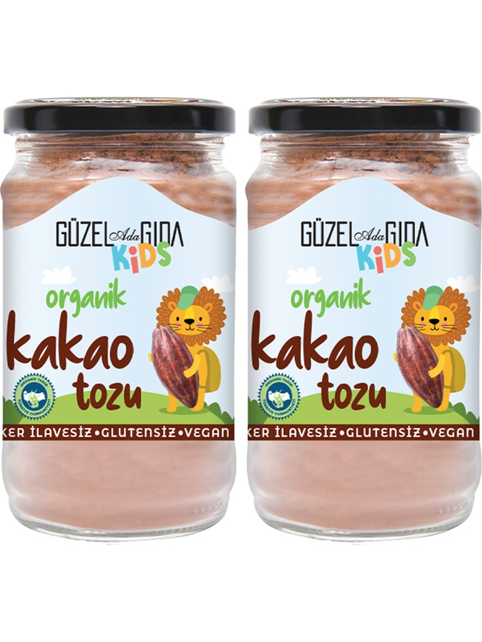 Güzel Ada Gıda Kids Organik Kakao Tozu 2X150 gr