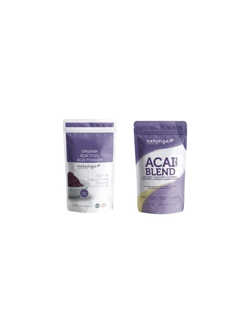 Naturiga Acai Avantaj Paketi Acai Tozu ve Blend