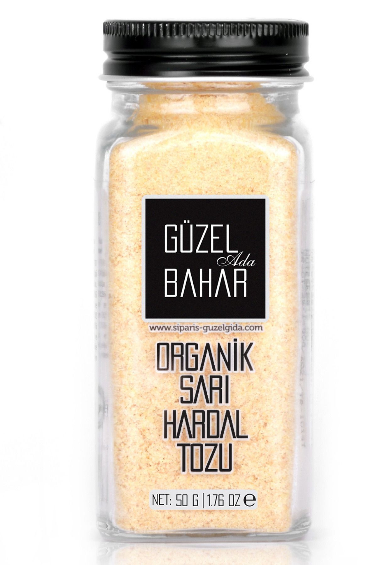 Organik Sarı Hardal Tozu 45 Gr