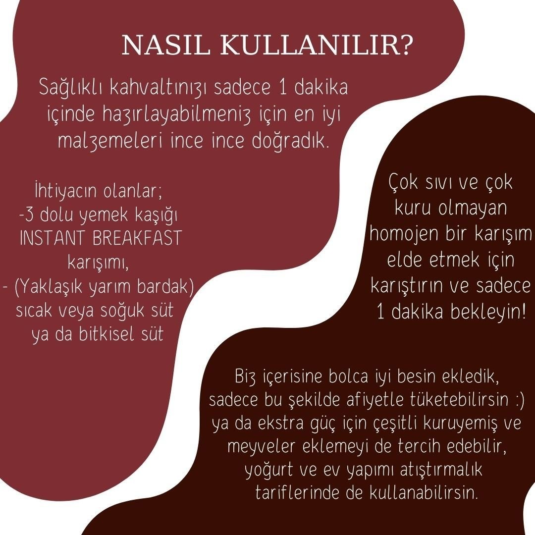 Naturiga Kakaolu Hazır Kahvaltı Karışımı 250 gr