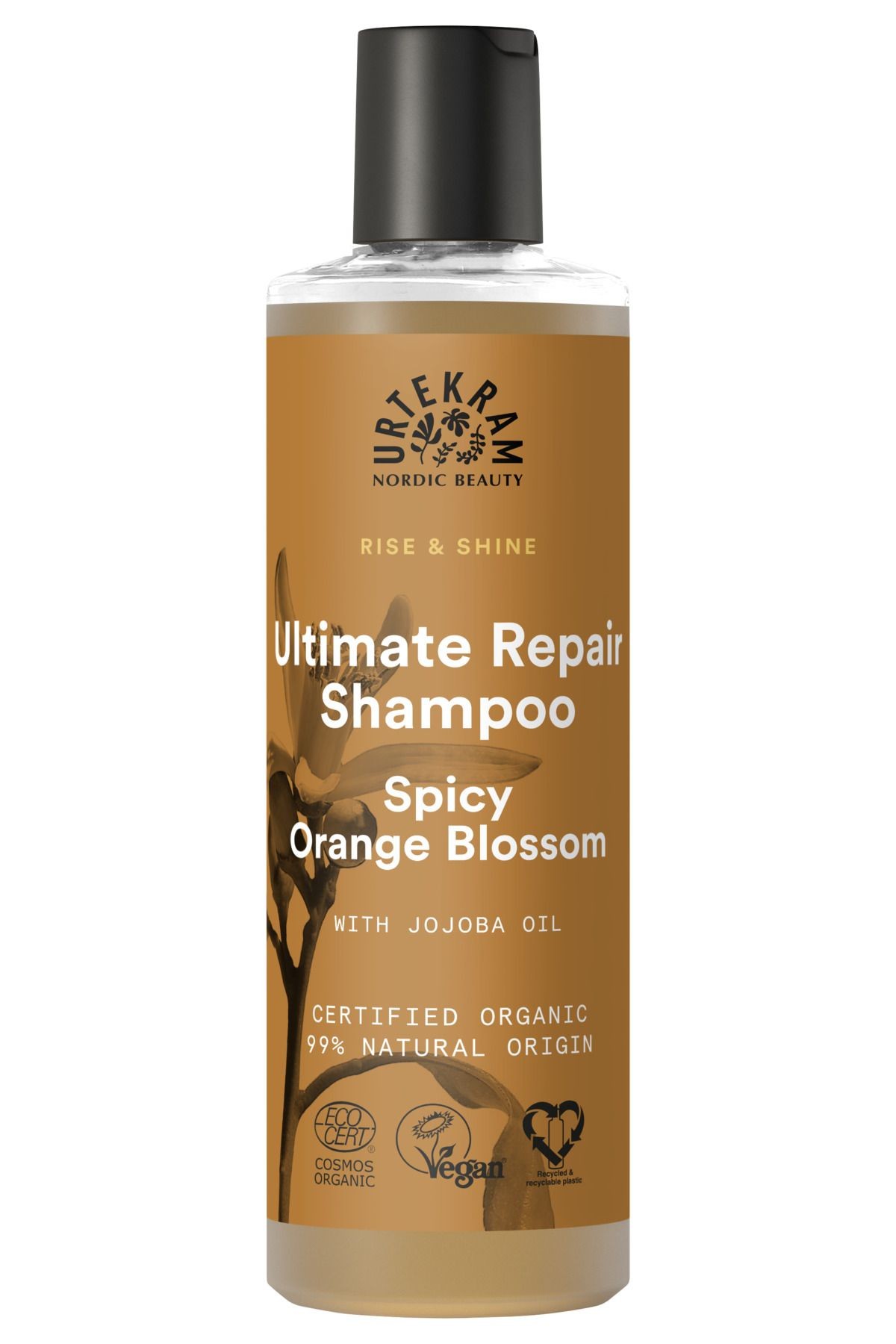 Organik Rise & Shine Şampuan (baharatlı Portakal Çiçeği, Onarıcı) 250ml