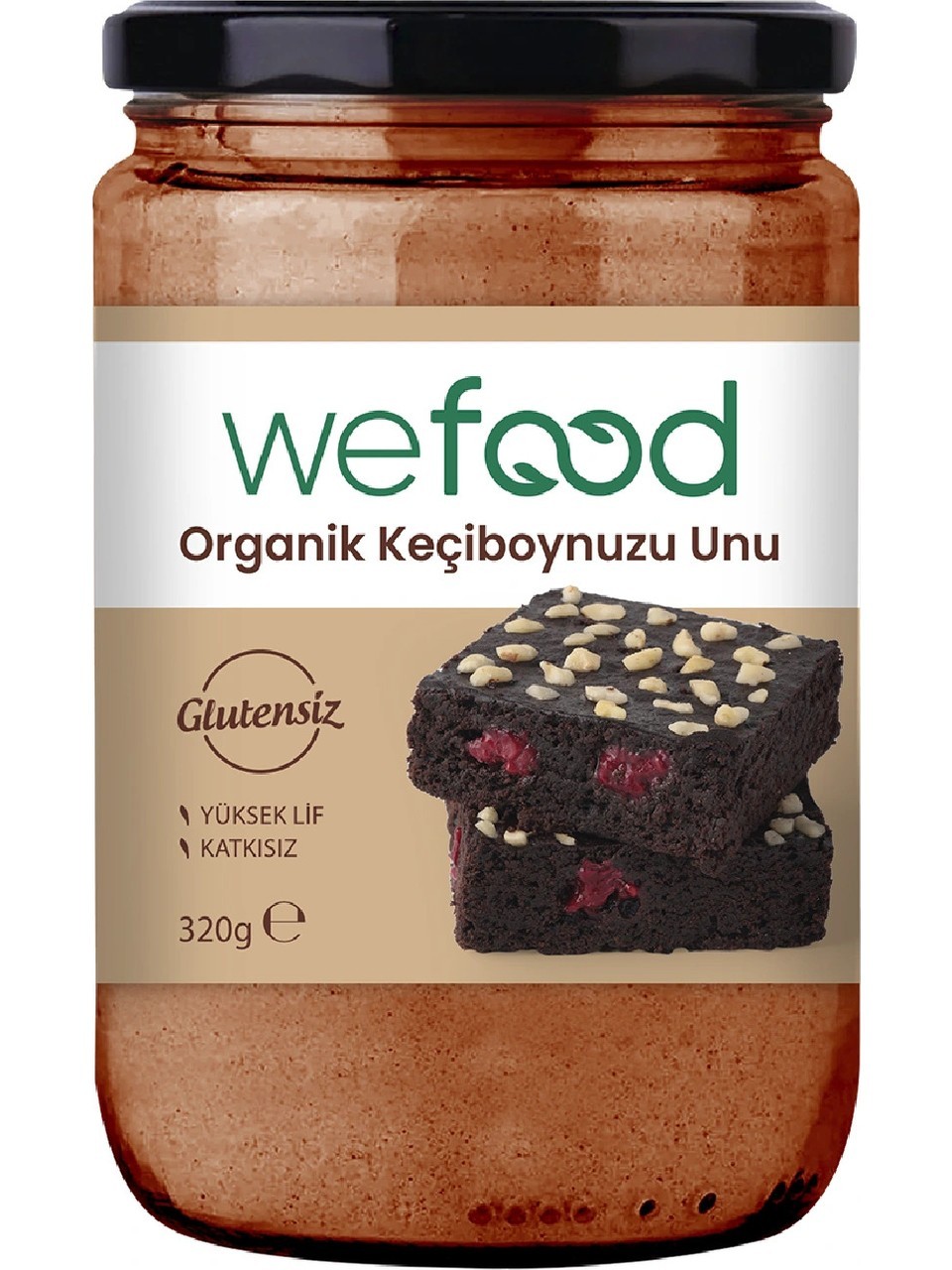 Wefood Organik Keçiboynuzu Unu 250 gr 8681749104802