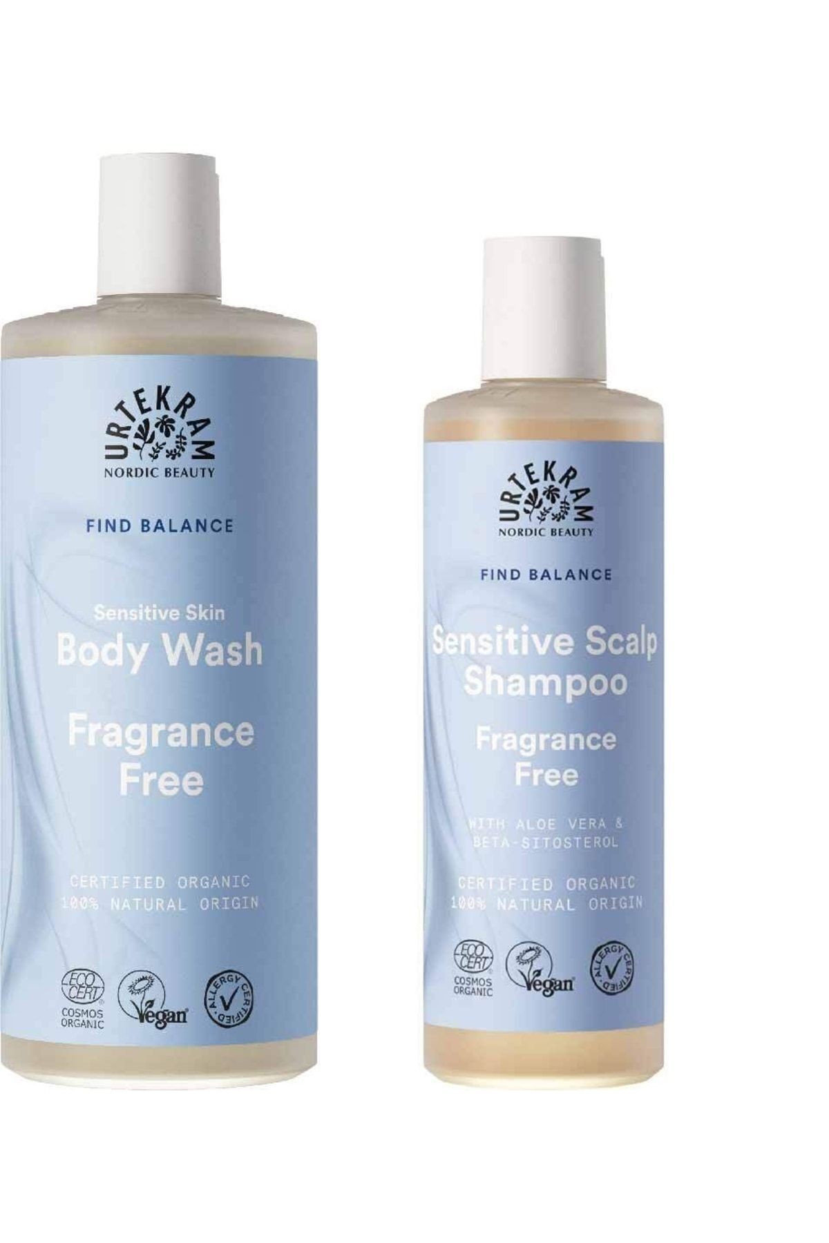 Find Balance Kokusuz Şampuan 250 Ml Ve Duş Jeli 500 Ml - Hassas Ciltler Için