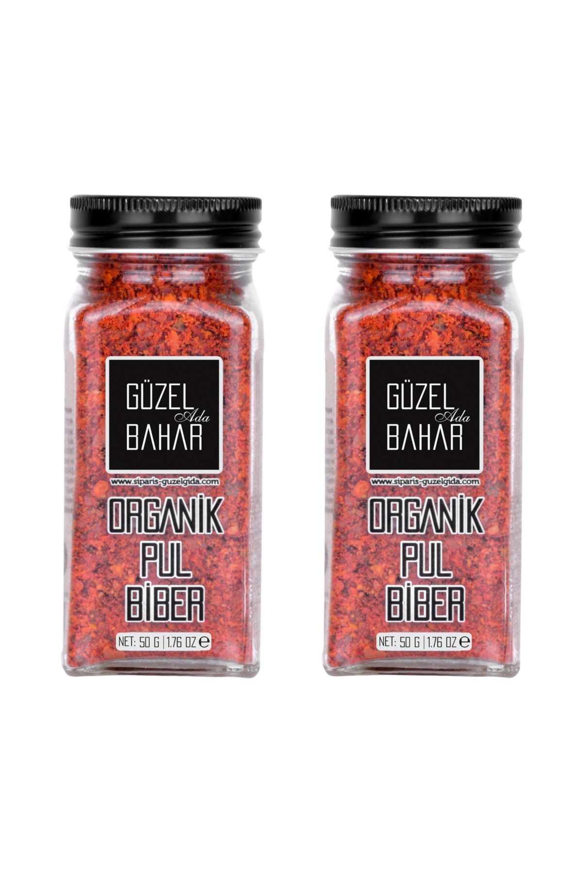 Organik Pul Biber 2 X 50 Gr