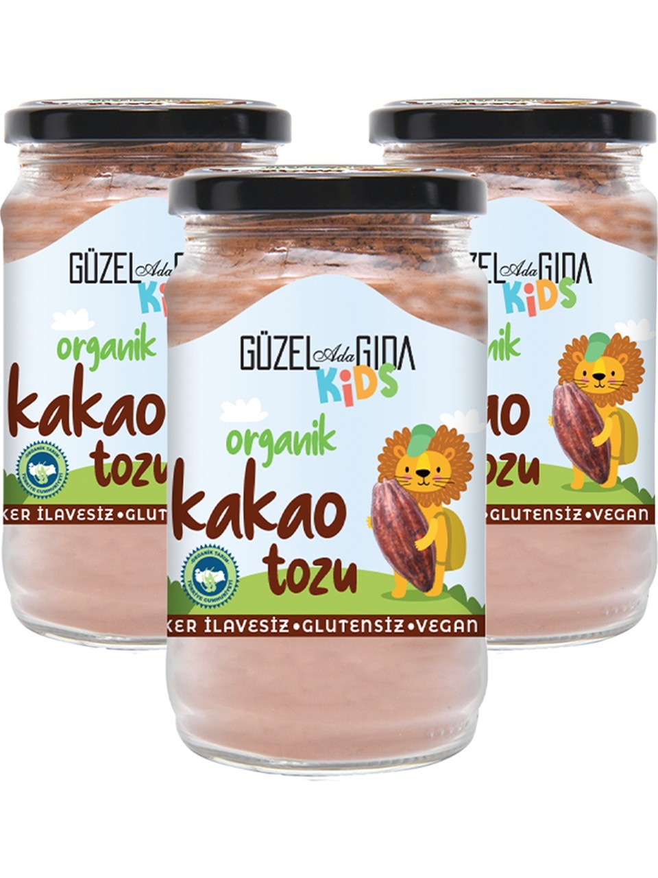 Güzel Ada Gıda Kids Organik Kakao Tozu 3X150 gr