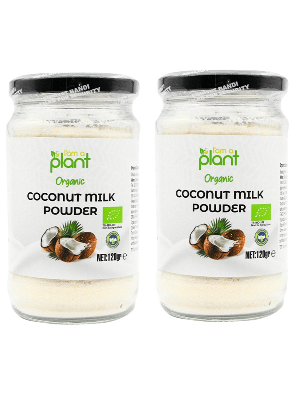 Güzel Ada Gıda Organik Hindistan Cevizi Sütü Tozu 2X120 gr