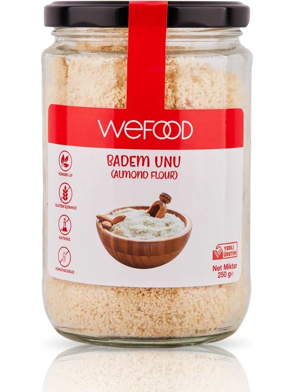 Wefood Badem Unu 250 gr 8681749104574