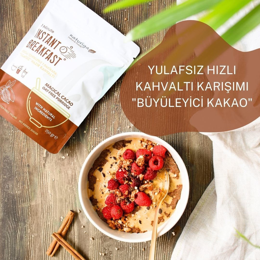 Naturiga Kakaolu Hazır Kahvaltı Karışımı 250 gr