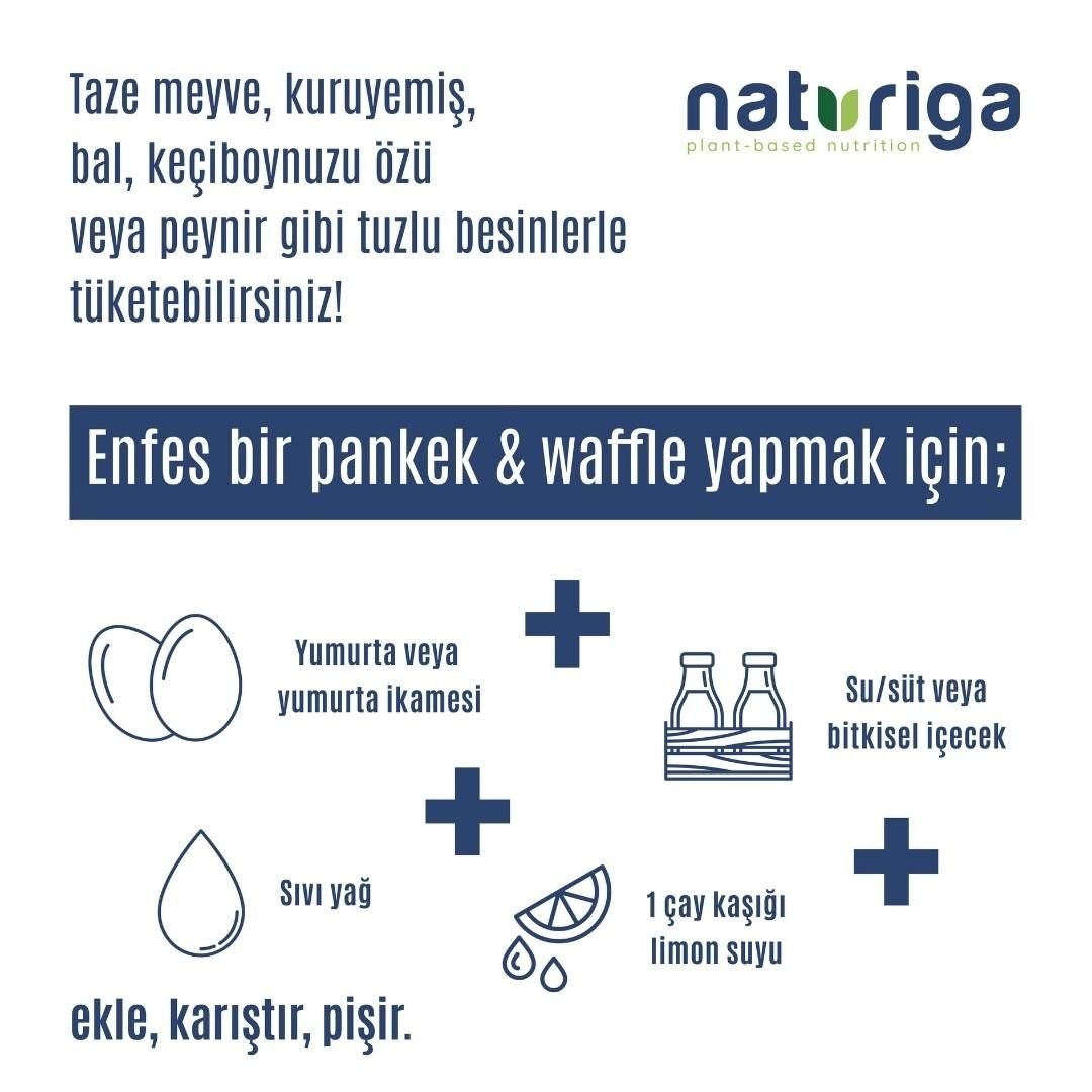 Naturiga Ketojenik Pancake & Waffle Mix 250gr