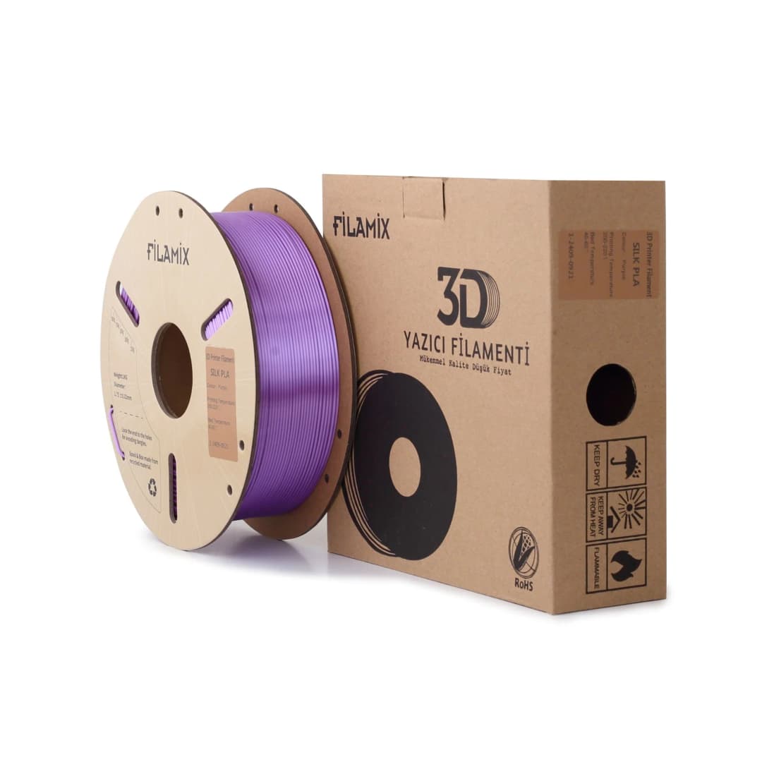 Filamix Silk PLA 1.75mm 1kg Mor