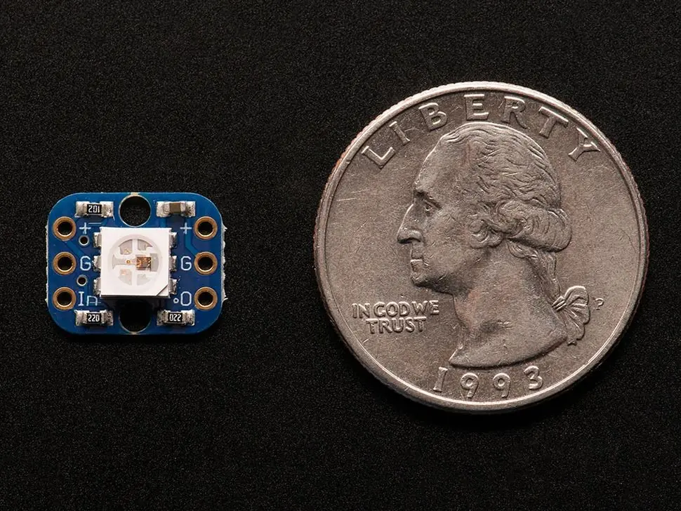 Bredboard Uyumlu 4'lü NeoPixel RGB Modül