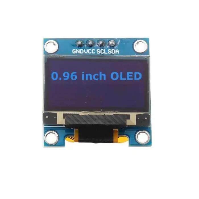 Raspberry Pi OLED Ekran I2C 0.96 inç 128x64 SSD1306 - Beyaz