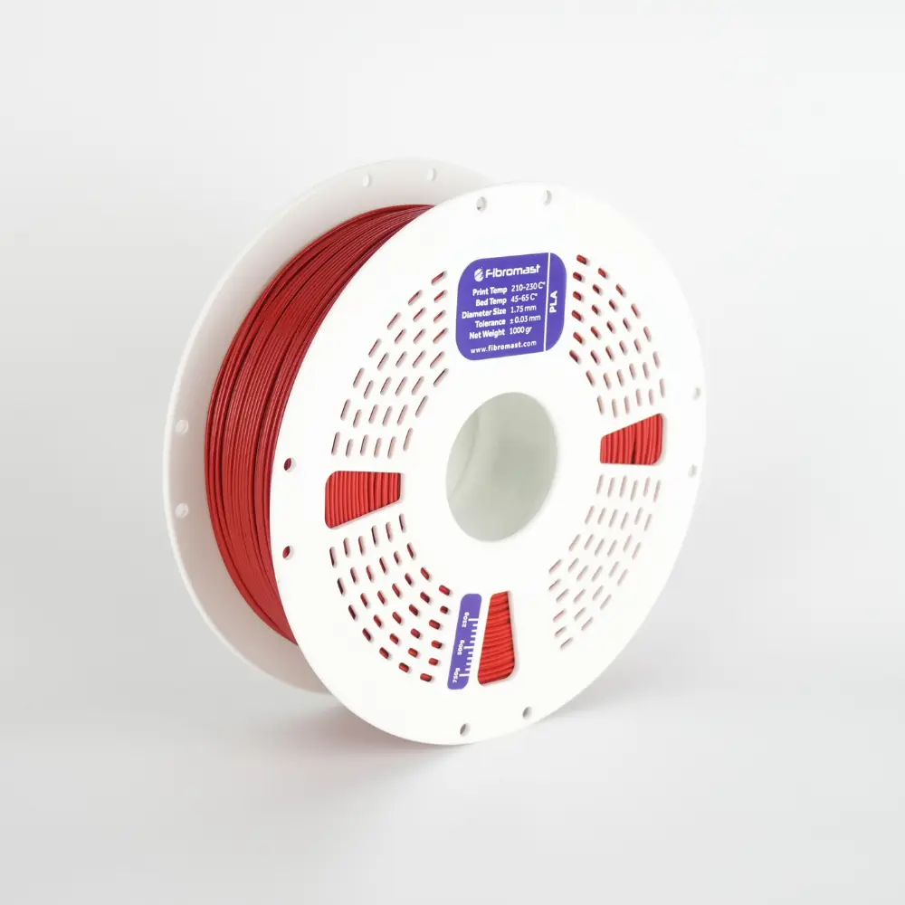Fibromast Marble PLA 1.75mm 1kg Kırmızı