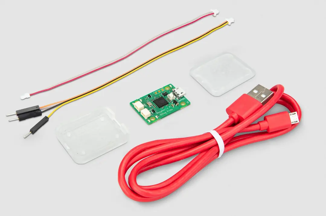 SAMM Market'te satılan Raspberry Pi SC0889 Debug Probe ve kablo seti ürün fotoğrafı