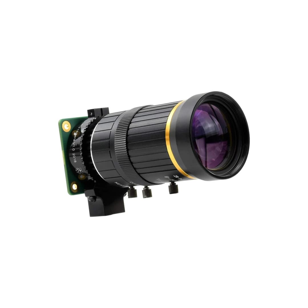 Raspberry Pi HQ Kamera için C-Mount 8-50mm Zoom Lens Satın Al