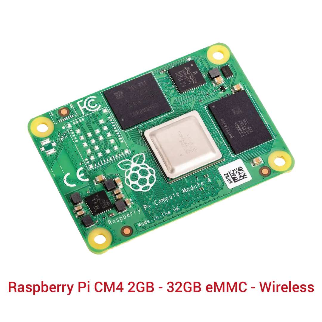 Raspberry Pi CM4 2GB - 32GB eMMC - Wireless | SAMM Market