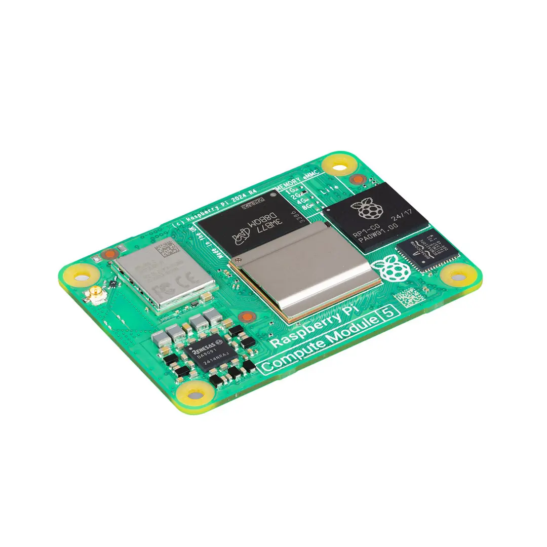 Raspberry Pi Compute Module 5 - 32 GB eMMC - 4 GB Ram - CM5004032