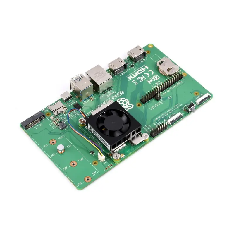 Raspberry Pi Compute Module 5 İçin Alüminyum Ayaklı Fan Satın Al