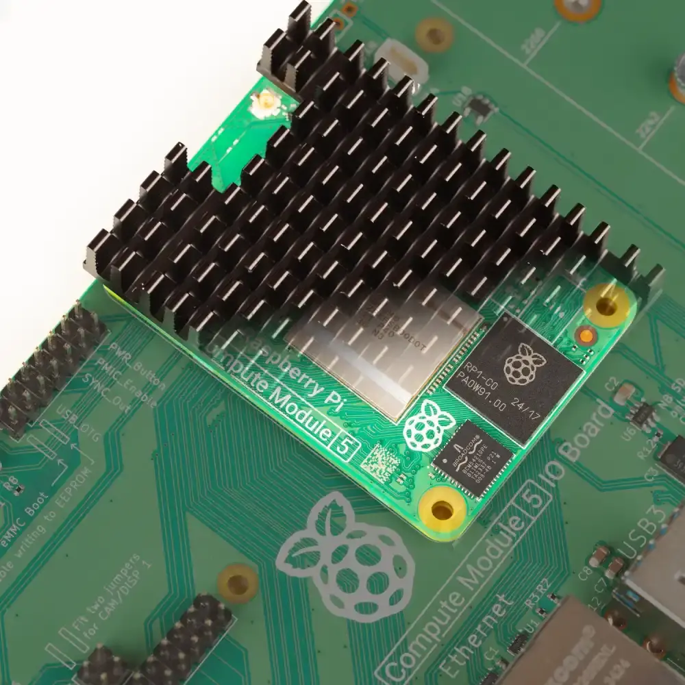 Raspberry Pi Compute Module 5 冷却ファン付き Raspberry Pi Compute Module 5 Pasif Soğutucu Satın Al | SAMM Market