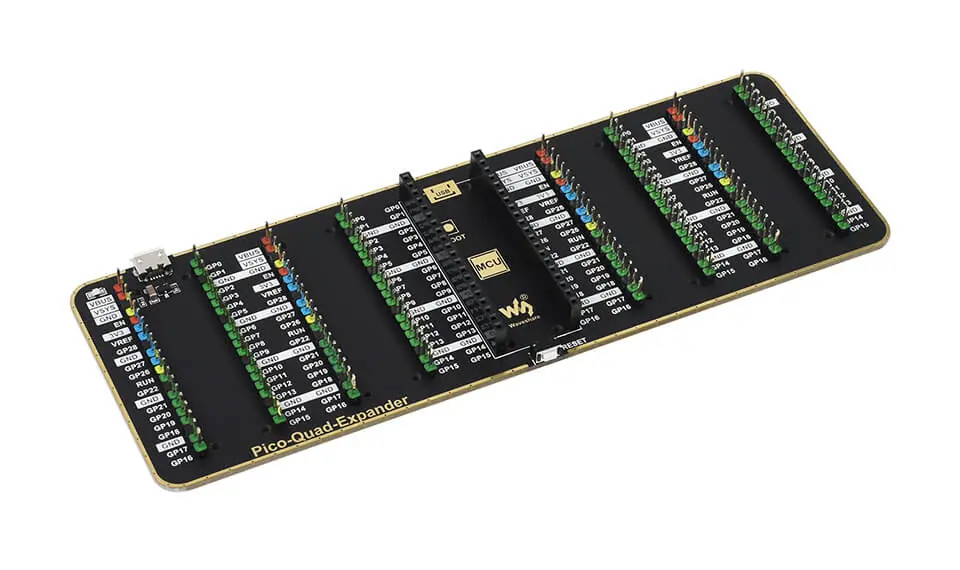 Pico için Dörtlü GPIO Genişletici | SAMM Market