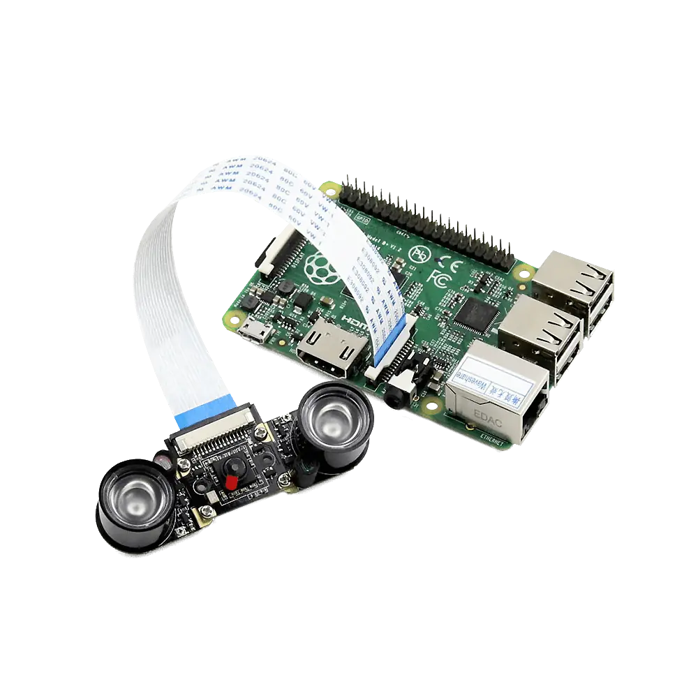 Raspberry Pi Kamera Modülü Gece Görüşlü