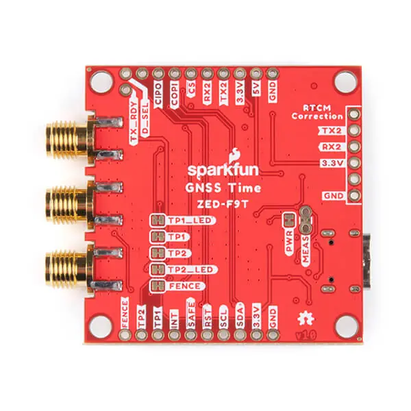 SparkFun GNSS Zamanlayıcı Breakout - ZED-F9T (Qwiic) | SAMM Market
