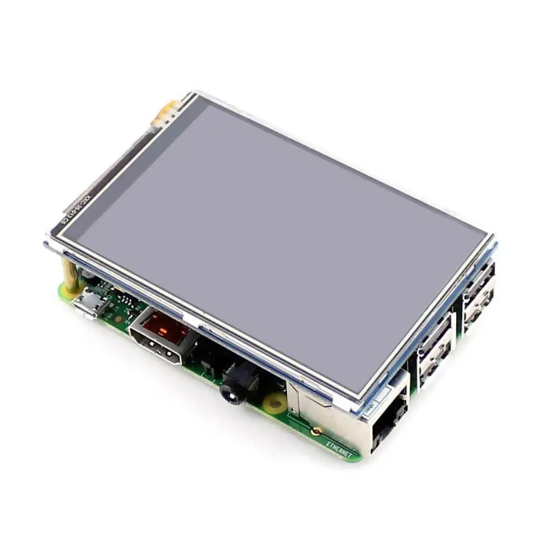 Raspberry Pi 3.5 inç 480 x 320 Dokunmatik LCD (A) Ekran
