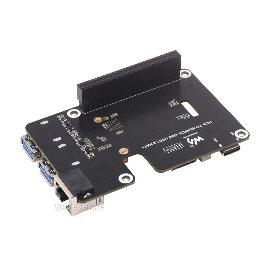 Raspberry Pi 5 MiniPCIe + USB 3.2 + Ethernet + 4G HAT | Samm Market