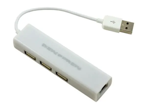 3 Port USB Hub + Ethernet Adaptör ( USB )